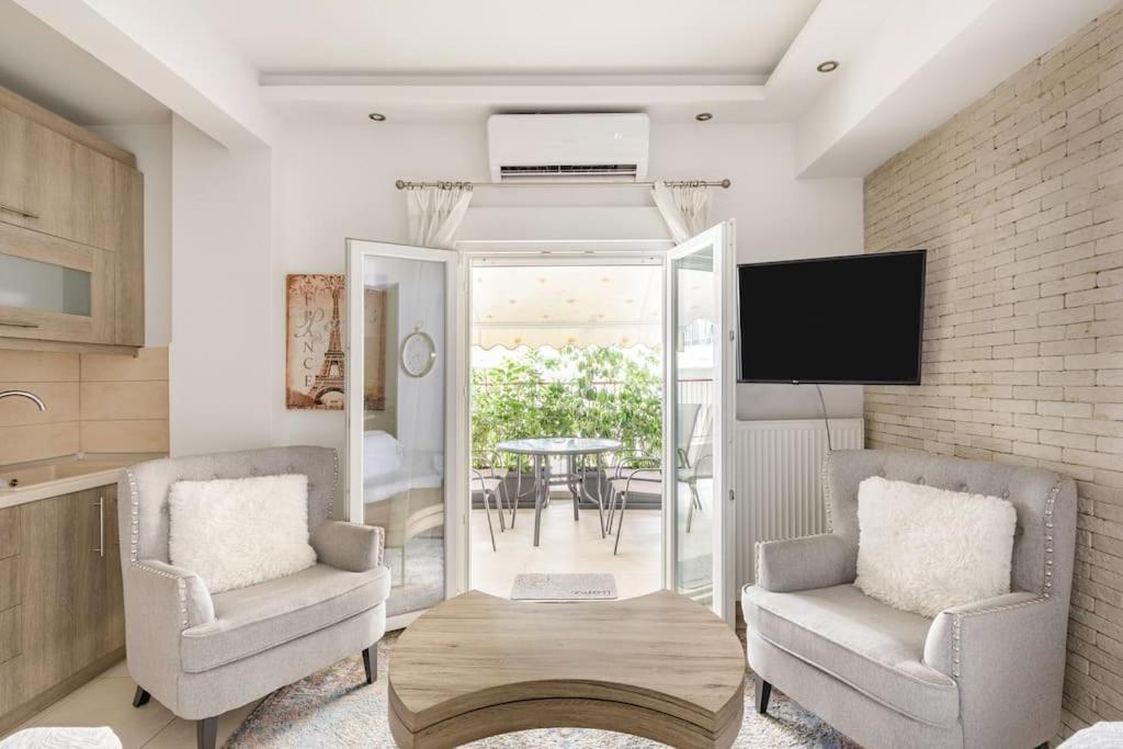 סלוניקי Lassani Cozy And Quiet, 2 Bedroom Apartm With Spacious Balcony מראה חיצוני תמונה